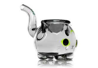 Bang en verre Black cat