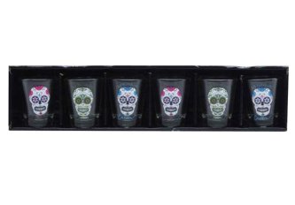 L.6 Verres à liqueur Skull