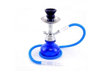 Narguilé Transparent Bleu