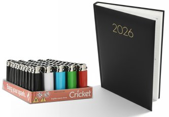 PROMO 12 Agendas 2026 J21 = 50 briquets OFFERTS !