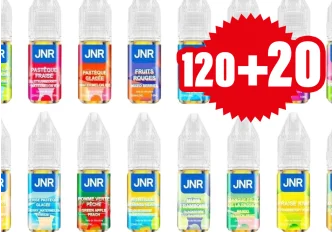 PROMO 120+20 Flacons JNR 10ml 20mg