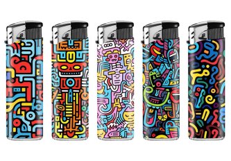 B.50 Briquets piézo Line