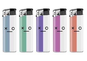 B.50 Briquets piézo Smiley