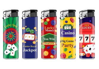 B.50 Briquets piézo Smiley