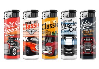 B.50 Briquets Muscle cars