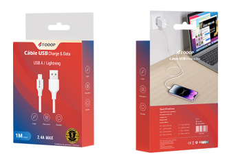 Câbles USB vers lightning