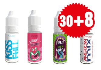 PROMO flacons Liquideo 30+8 offerts