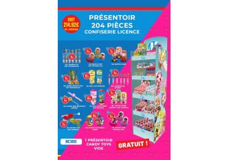 P.204 Confiserie Licence avec Présentoir