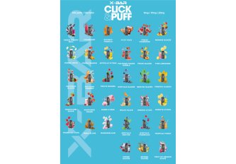 Affiche A4 Menu Click&Puff