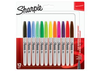 Blister 12 Sharpie marqueurs indélébiles