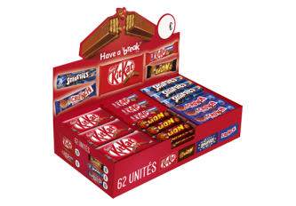 Box Nestlé 62 barres