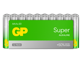 B.20 Piles LR03 GP Batterie