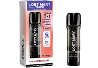 POD Fraise framboise 0MG