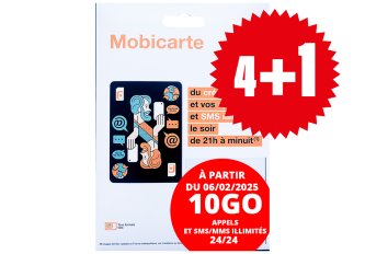 PROMO 4+1 | Carte SIM Orange