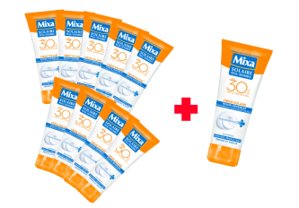 PROMO : 11 + 1 Crème solaire Mixa 75ml Indice 30
