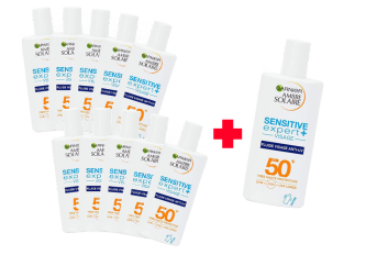 PROMO : 10 + 1 Crème solaire Visage 40ml Indice 50