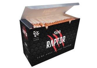 C.20 Boîtes 500 Tubes papier Raptor