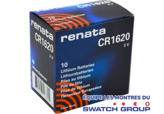 B.10 Piles Renata lithium 1620