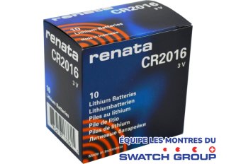 B.10 Piles Renata lithium 2016