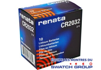 B.10 Piles Renata lithium 2032