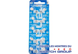 B.10 Piles Renata bouton 397