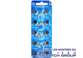 B.10 Piles Renata bouton 399