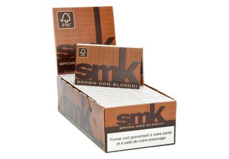 B.8x25 Cahiers courts SMK Brown non blanchi