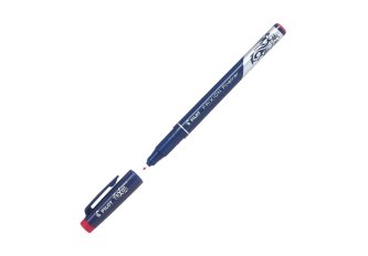 B.12 Feutres d'écriture Frixion Fineliner - pointe moyenne rouge