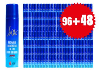 Colis 96 + 48 recharge briquet SAXO