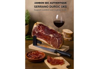 PLV A4 Jambon sec Serrano