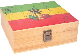 Kit Boîte fumeur en bois 420 Leaf