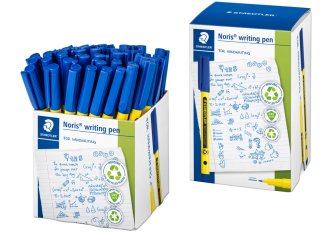 P.50 Feutres bleu pointe de 0.6mm