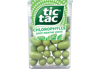 B.24 Etuis Tic Tac Chlorophylle