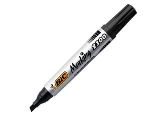 B.12 Marqueurs Pointe Biseaut 2300 Noir