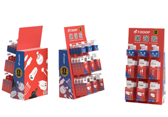 Présentoirs 9 broches 110 accessoires TOOOP