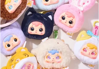 B.8 Porte‑clés peluche Samuel – Blind box (modèles aléatoires)