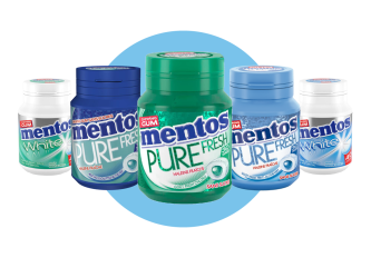 Colis 42 Bottles Mentos Gum