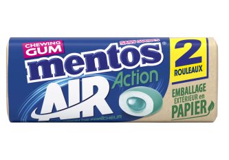 B.36 Rouleaux de Chewing gum Mentos Air
