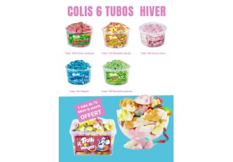 Colis Hiver 6 Tubos Trolli