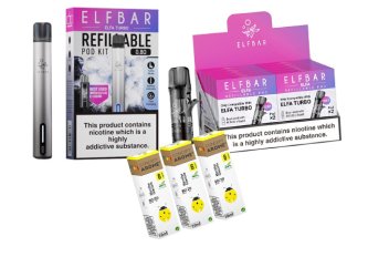 15 kits + 20pods turbo = 15 flacons Concept arôme Offert