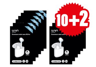 10 Écouteurs mini Bluetooth pro achetés + 2 OFFERTS