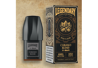 B.10 Pods XBAR Click&Puff Legendary Cuba 12mg