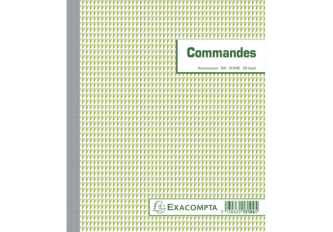 Carnet de commandes avec duplicata